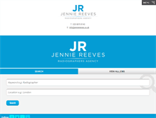 Tablet Screenshot of jenniereeves.co.uk